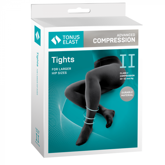 Compression stockings - ELAST 0402 LUX - Tonus Elast - unisex / S / L